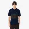 Polo de rayas de corte clásico para hombre, fabricado en Francia