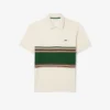 Polo de rayas de corte clásico para hombre, fabricado en Francia