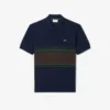 Polo de rayas de corte clásico para hombre, fabricado en Francia