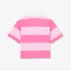 Polo de rugby oversize de algodón a rayas