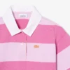 Polo de rugby oversize de algodón a rayas
