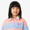 Polo de rugby oversize de algodón a rayas