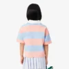 Polo de rugby oversize de algodón a rayas