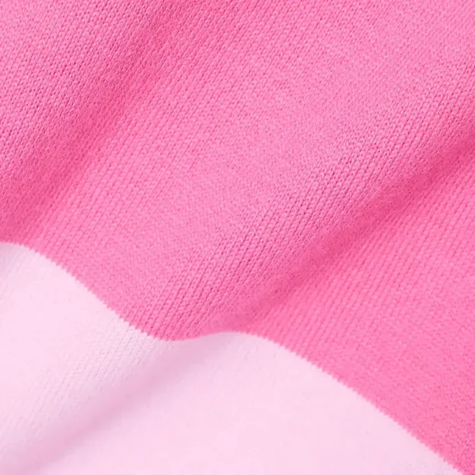 Polo de rugby oversize de algodón a rayas