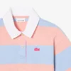 Polo de rugby oversize de algodón a rayas