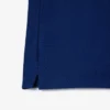 Polo de tenis con cuello a rayas y protección UV para mujer