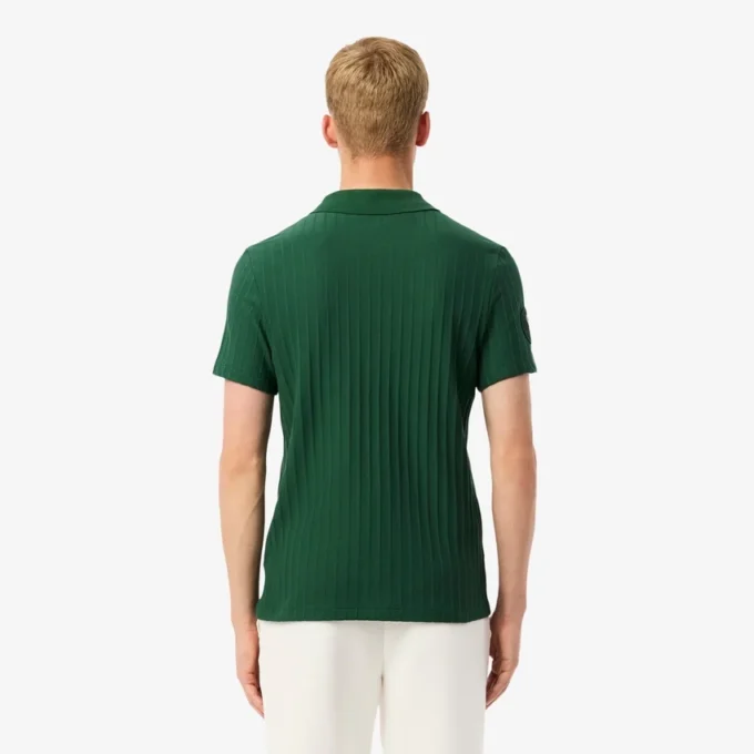 Polo de tenis Heritage para hombre con detalle de insignia Ultra Dry