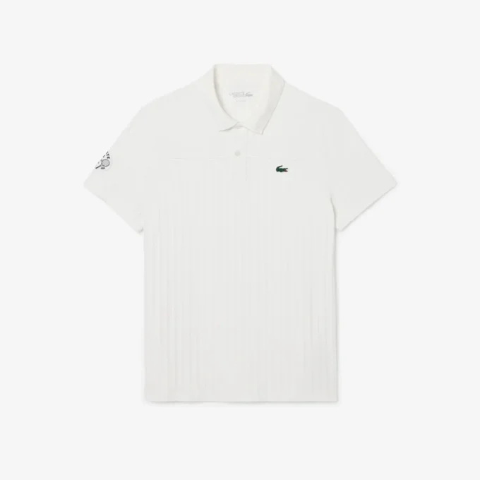 Polo de tenis Heritage para hombre con detalle de insignia Ultra Dry