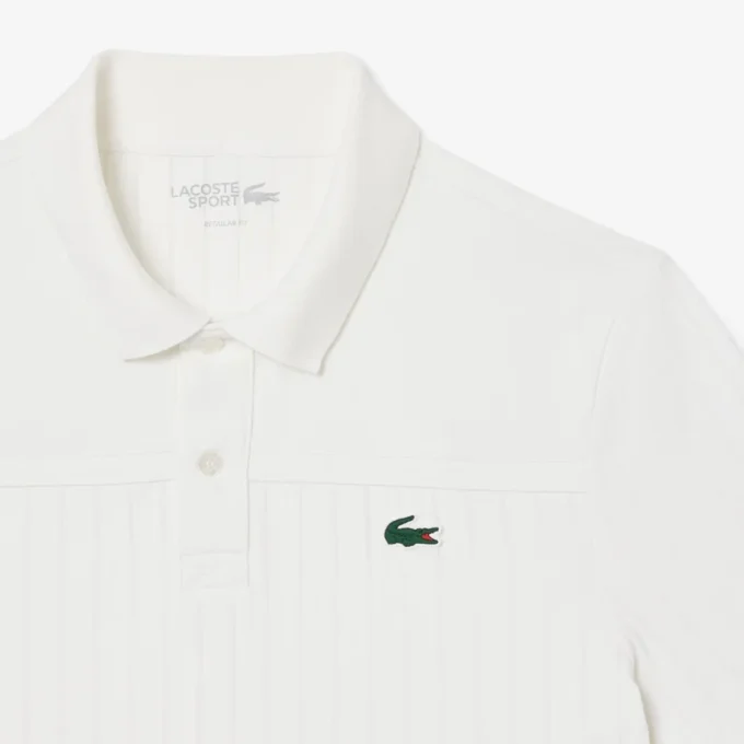 Polo de tenis Heritage para hombre con detalle de insignia Ultra Dry