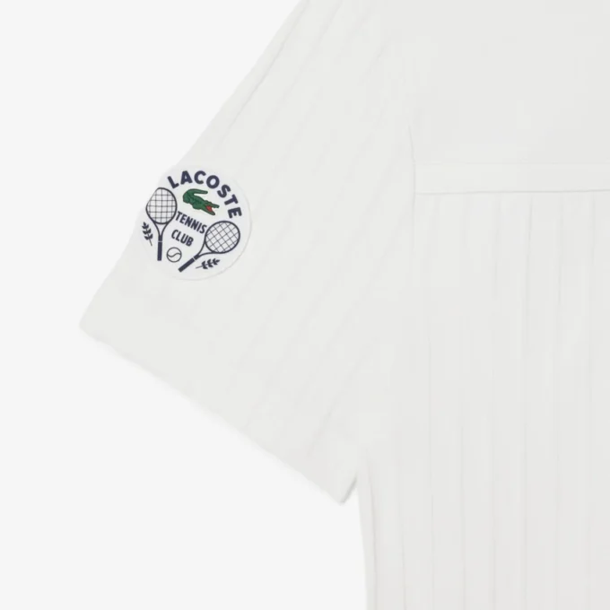 Polo de tenis Heritage para hombre con detalle de insignia Ultra Dry