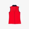 Polo de tenis sin mangas Ultra Dry de corte entallado para mujer