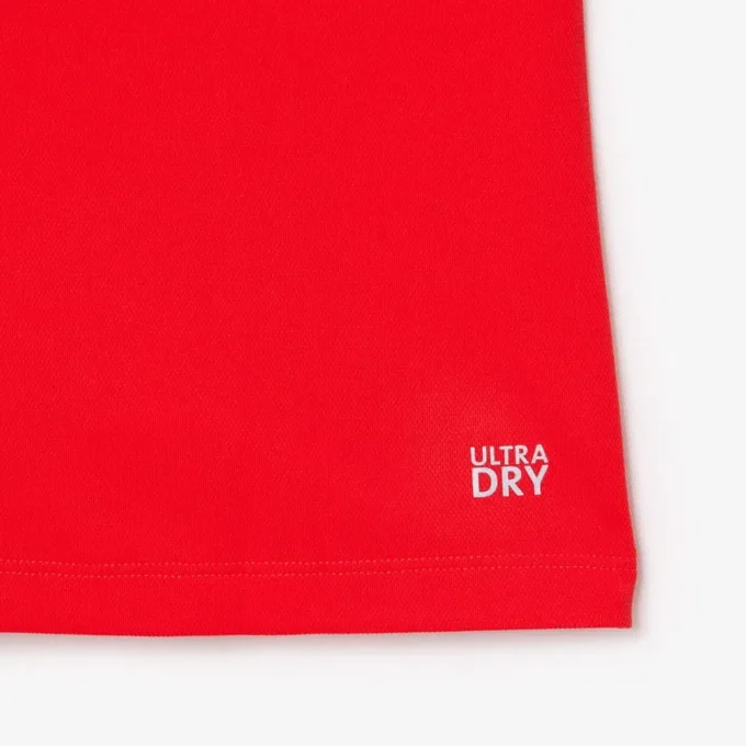 Polo de tenis sin mangas Ultra Dry de corte entallado para mujer