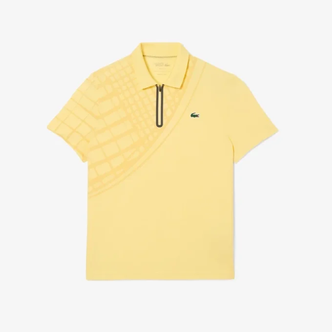 Polo de tenis slim fit estampado Ultra Dry para hombre
