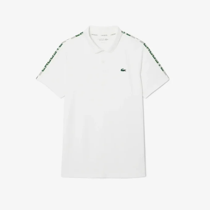 Polo de Tenis Ultra Dry con rayas de la marca para hombre