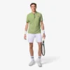 Polo de Tenis Ultra Dry estampado de corte entallado para hombre