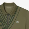 Polo de Tenis Ultra Dry estampado de corte entallado para hombre