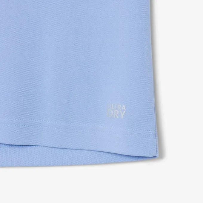 Polo de Tenis Ultra Dry estampado de corte entallado para hombre