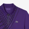 Polo de Tenis Ultra Dry estampado de corte entallado para hombre