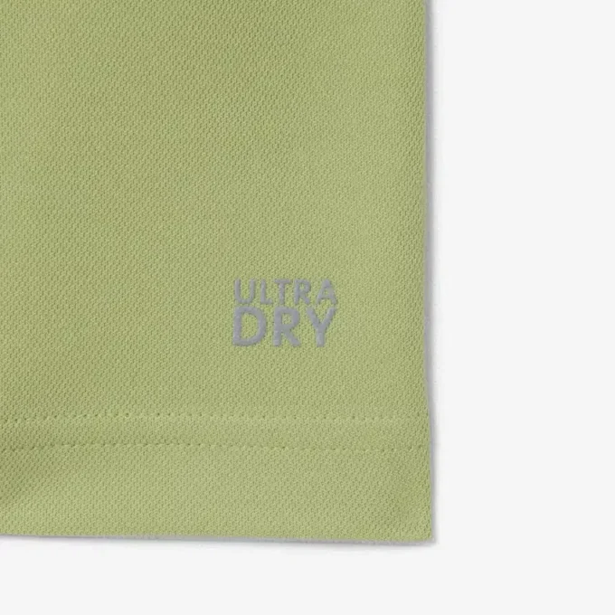 Polo de Tenis Ultra Dry estampado de corte entallado para hombre