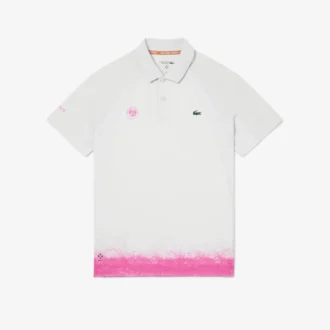 Polo deportivo de corte entallado para hombre, edición Roland Garros
