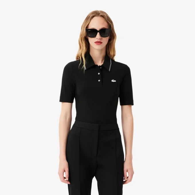 Polo Diamanta Pop L.12.D Slim Fit para mujer