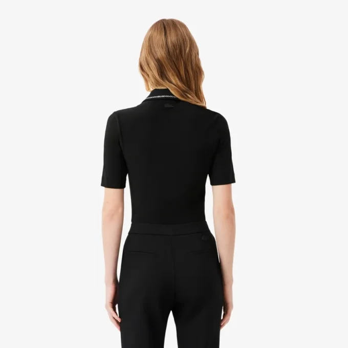 Polo Diamanta Pop L.12.D Slim Fit para mujer