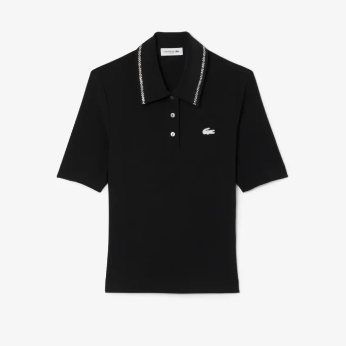 Polo Diamanta Pop L.12.D Slim Fit para mujer