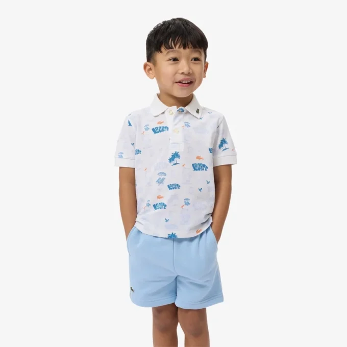 Polo estampado Mini Piqua
