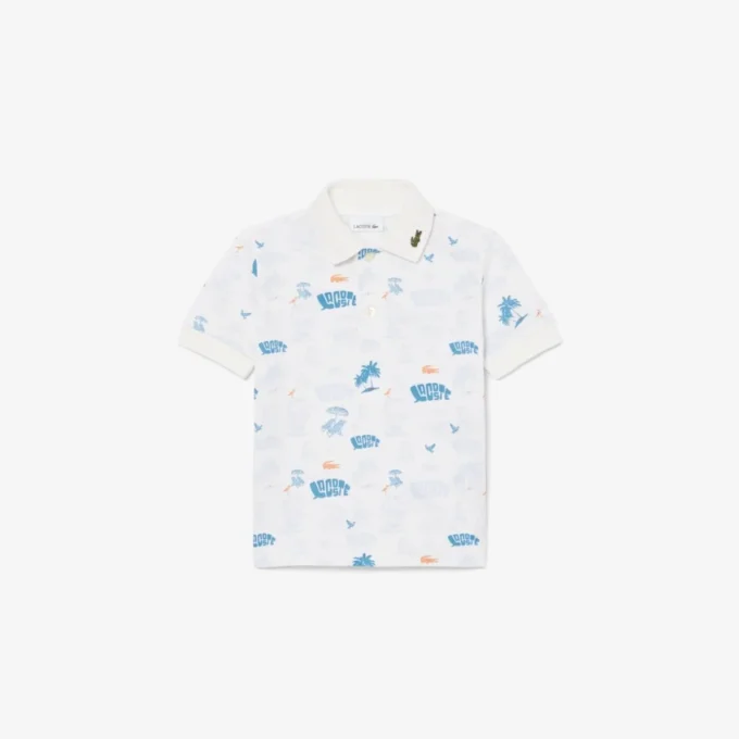 Polo estampado Mini Piqua