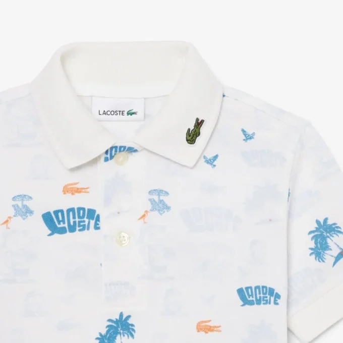 Polo estampado Mini Piqua