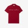 Polo L.12.12 con ribete con el logotipo, corte regular para hombre
