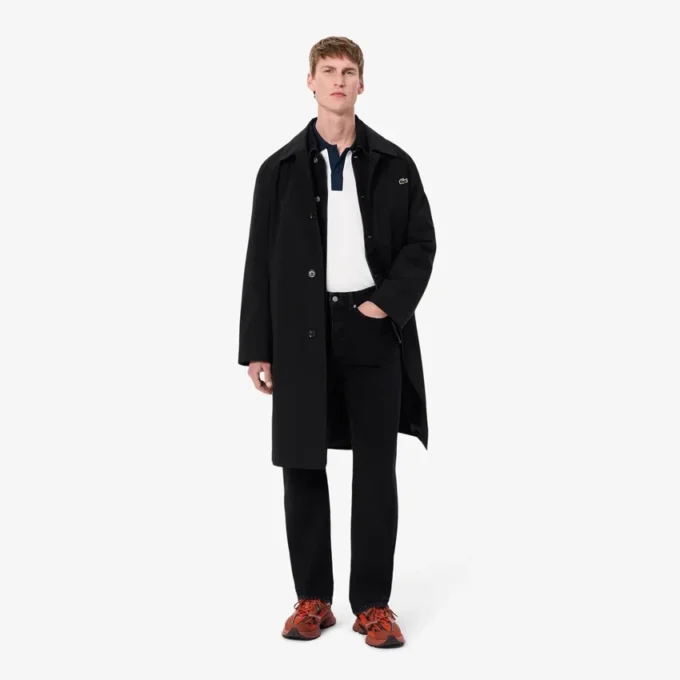 Polo L.12.12 de corte clásico con cuello en contraste para hombre