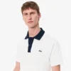 Polo L.12.12 de corte clásico con cuello en contraste para hombre