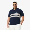 Polo L.12.12 de corte clásico con rayas llamativas para hombre