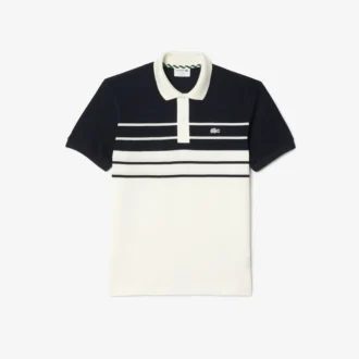 Polo L.12.12 de corte clásico para hombre, fabricado en Francia