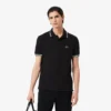 Polo L.12.12 de corte regular con detalles decorativos para hombre
