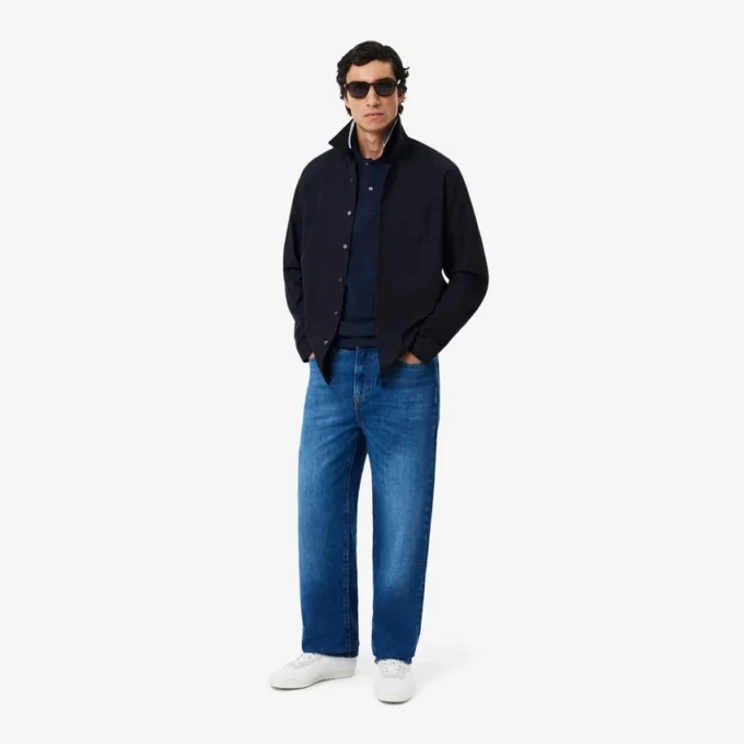 Polo L.12.12 de corte regular con detalles decorativos para hombre
