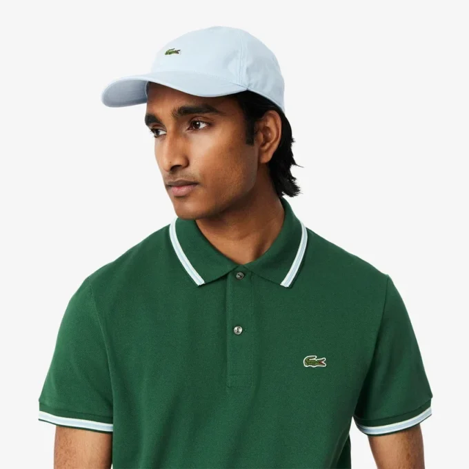 Polo L.12.12 de corte regular con detalles decorativos para hombre