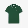 Polo L.12.12 de corte regular con detalles decorativos para hombre