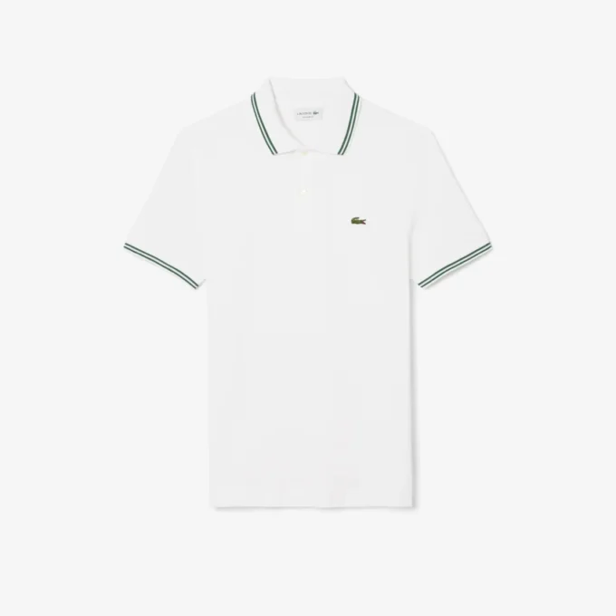 Polo L.12.12 de corte regular con detalles decorativos para hombre