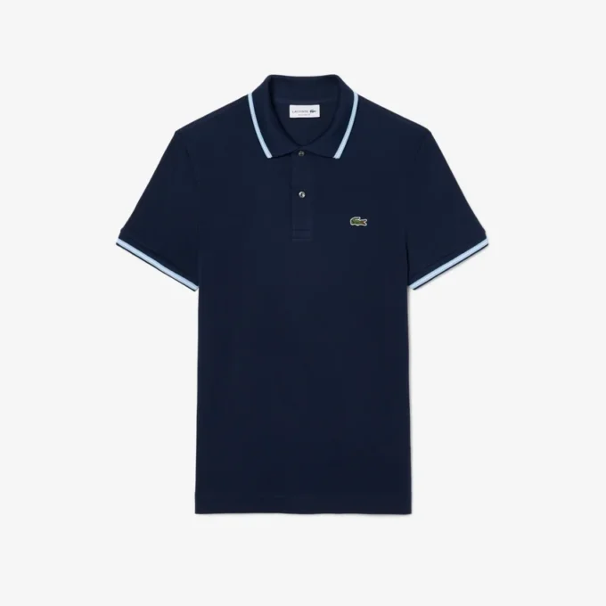 Polo L.12.12 de corte regular con detalles decorativos para hombre