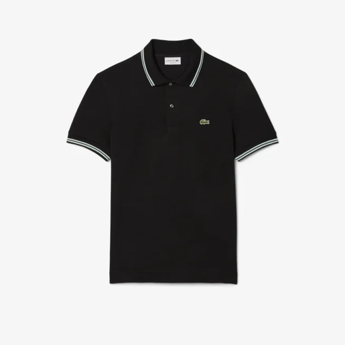 Polo L.12.12 de corte regular con detalles decorativos para hombre