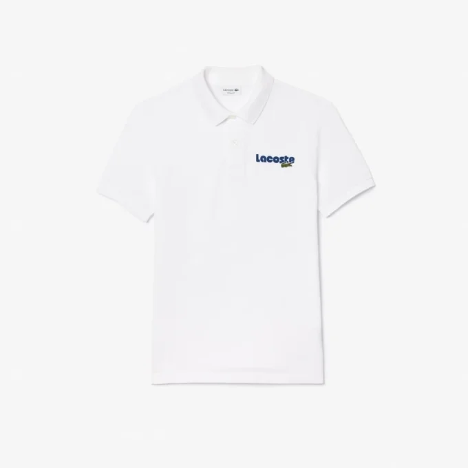 Polo L.12.12 de corte regular para hombre con efecto lavado