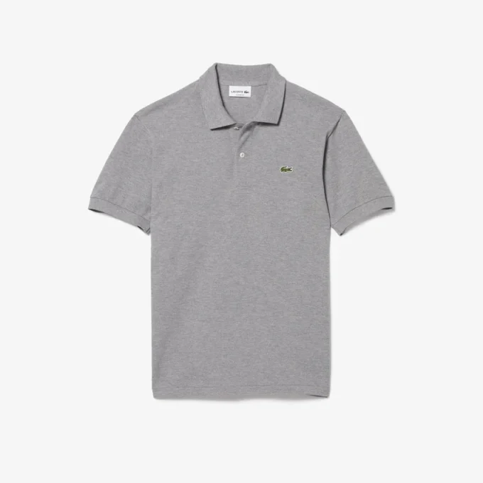 Polo L.12.12 jaspeado de corte clásico para hombre