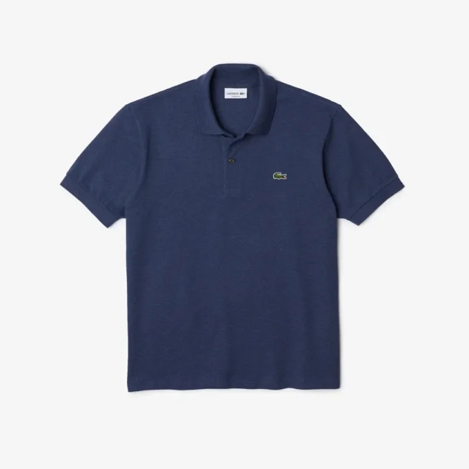 Polo L.12.12 jaspeado de corte clásico para hombre