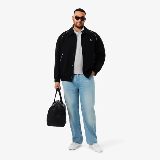 Polo L.12.12 jaspeado de corte clásico para hombre