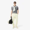 Polo L.12.12 jaspeado de corte clásico para hombre