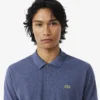 Polo L.12.12 jaspeado de corte clásico para hombre