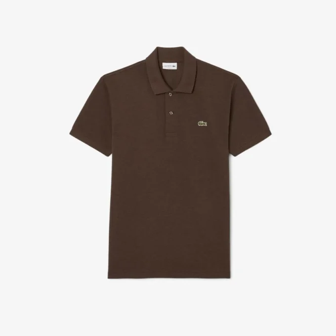 Polo L.12.12 jaspeado de corte clásico para hombre