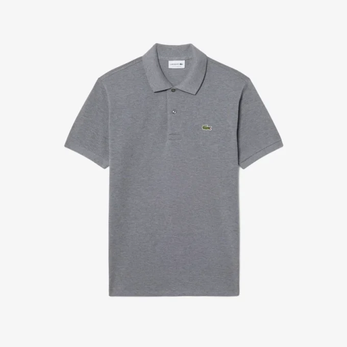 Polo L.12.12 jaspeado de corte clásico para hombre